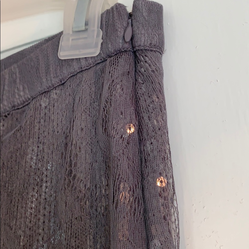 Anthropologie full length sequin skirt lilac XS